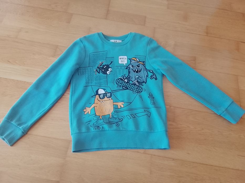 Sweatshirt menino 7/8 anos