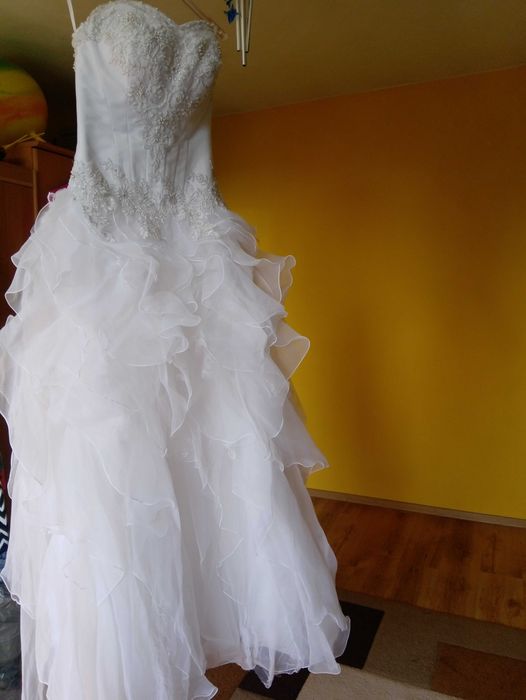 Okazja! Piękna suknia ślubna 36
