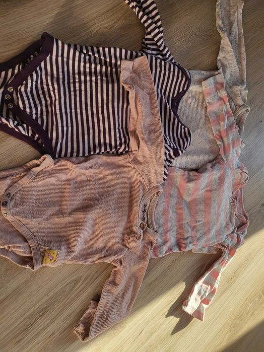 Body z długim rękawem 86, 4 sztuki