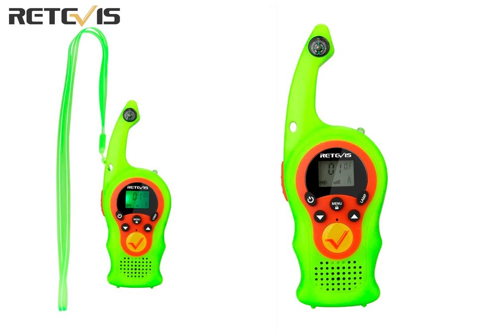Rádio portátil Retevis para crianças PMR446