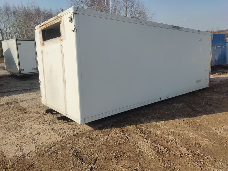 Kontener chłodnia ocieplony 6,7m na magazyn kurnik garaż budowę