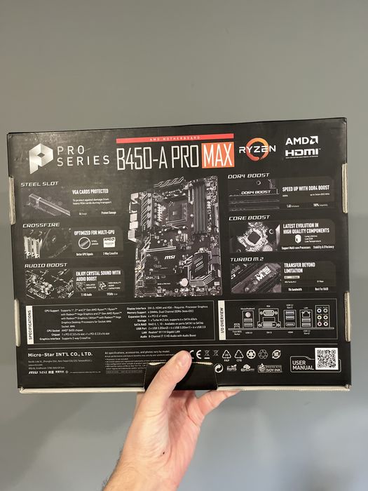 MSI B450-A pro max