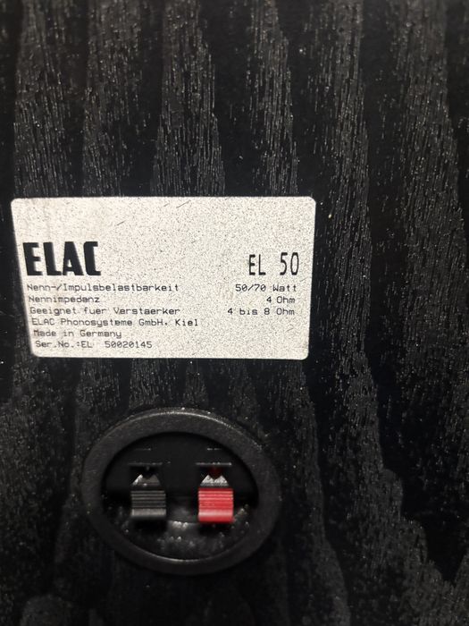 Elac el 50 made in Germany