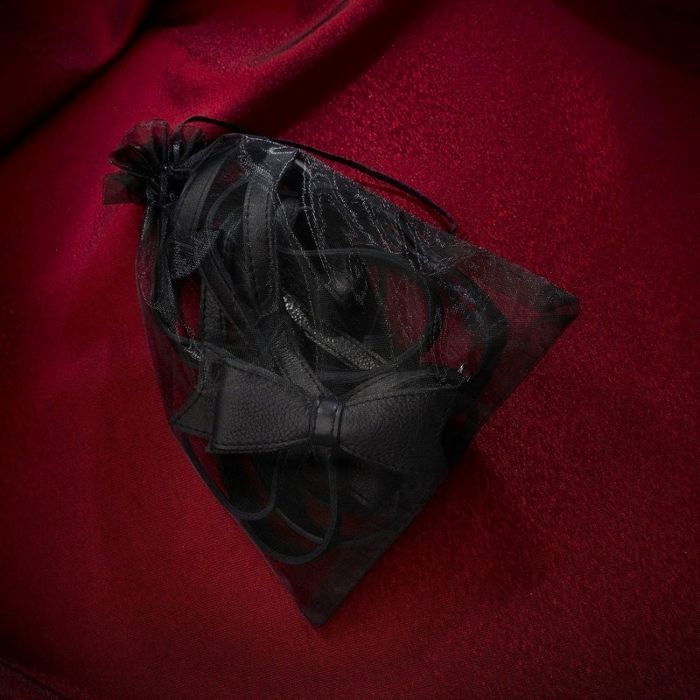 Skórzany stanik uprząż Leather Bra Harness Sessuale 38S01U