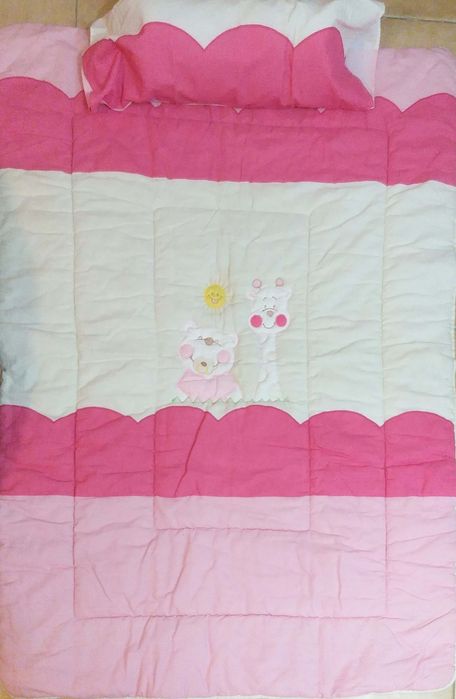 Colcha de cama e proteção