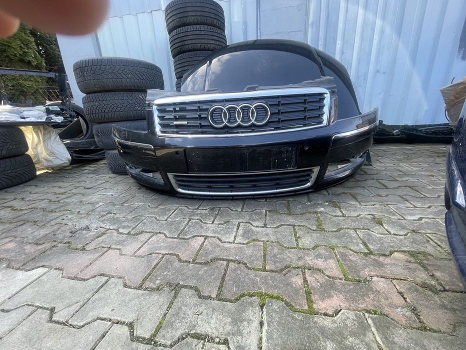 Zderzak maska lampy audi a8d3