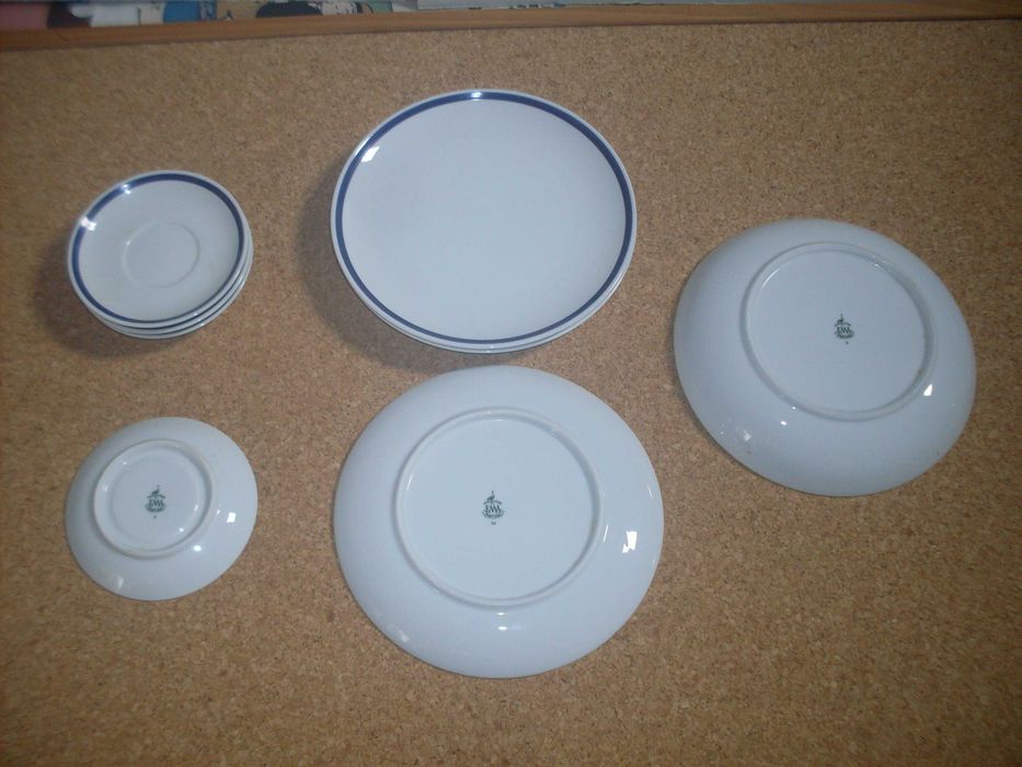 Pratos antigos EMA - Vista Alegre avulso