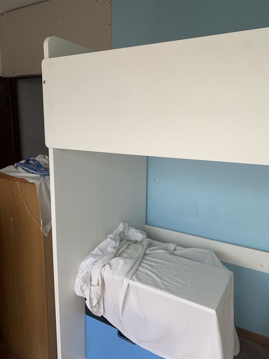 Cama beliche com secretaria (smastad)