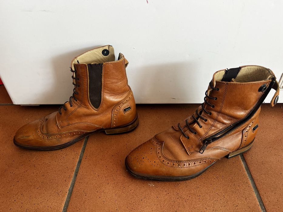 Botins Chester Camel senhora