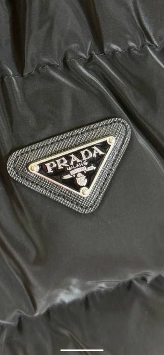 PRADA до -20 градусів! Весняна Жіноча чорна куртка брендовая S M L XL