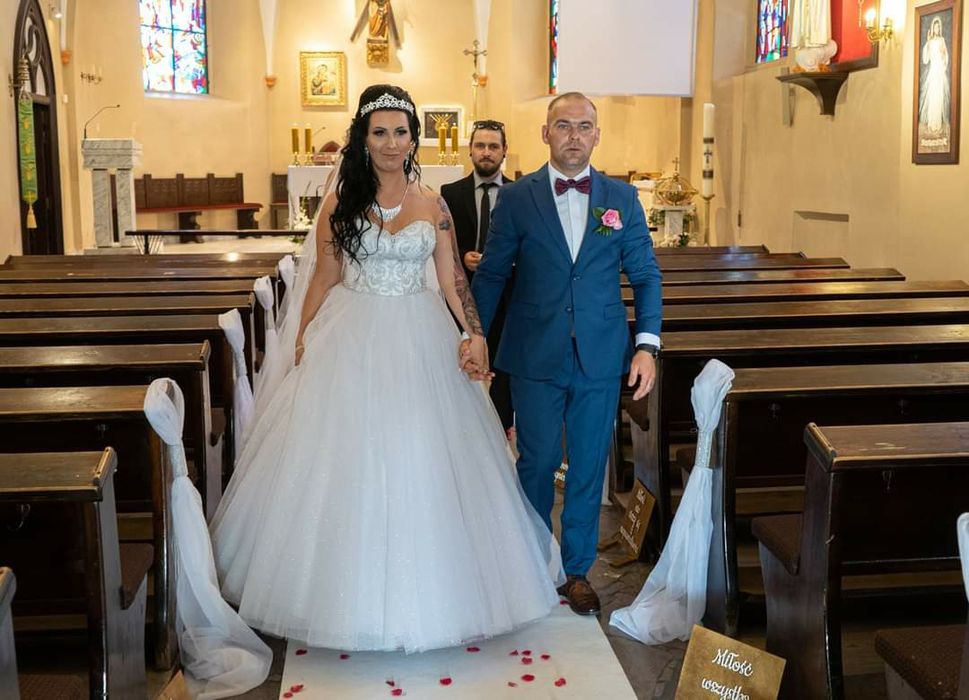 Suknia ślubna princessa 36-42r