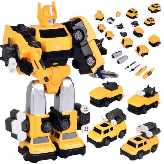 Трансформер 2-в-1 магнітна іграшка-робот – велика фігурка