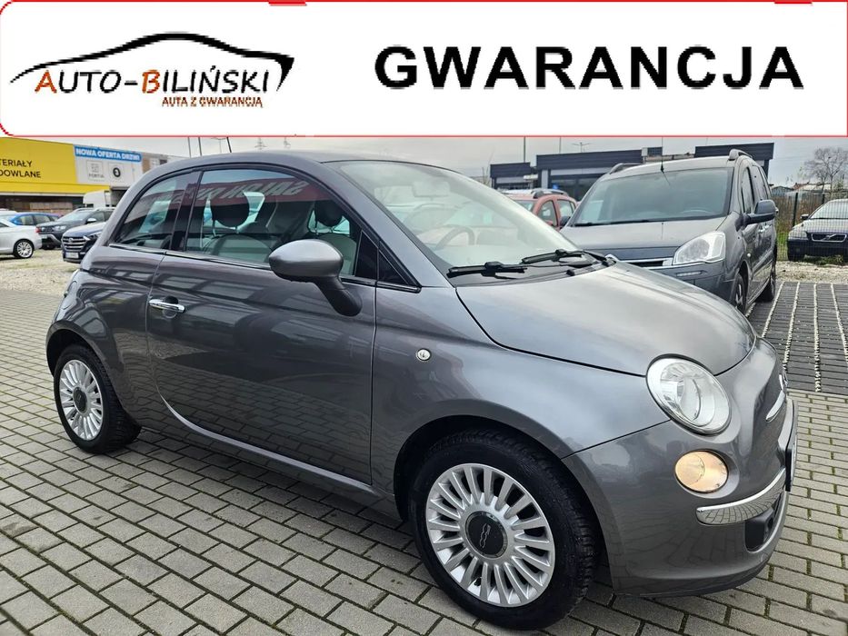 Fiat 500 1.2Benz.Klima Panorama ALU Parktr.Po Rozrządzie Faktura Gwarancja