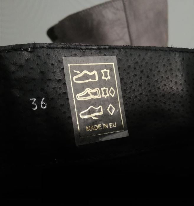 Skórkowe muszkieterki - roz. 36