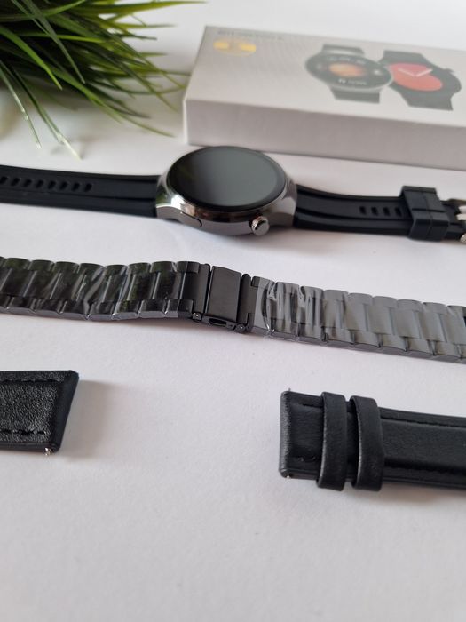 Smartwatch GT4, 4gen, komplet, amoled