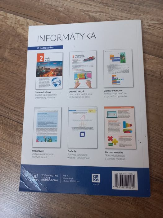Informatyka. Podręcznik. Klasa 4. WSiP