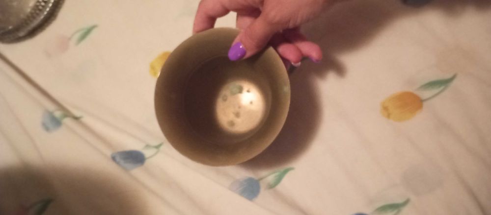 Taça com pormenores trabalhados