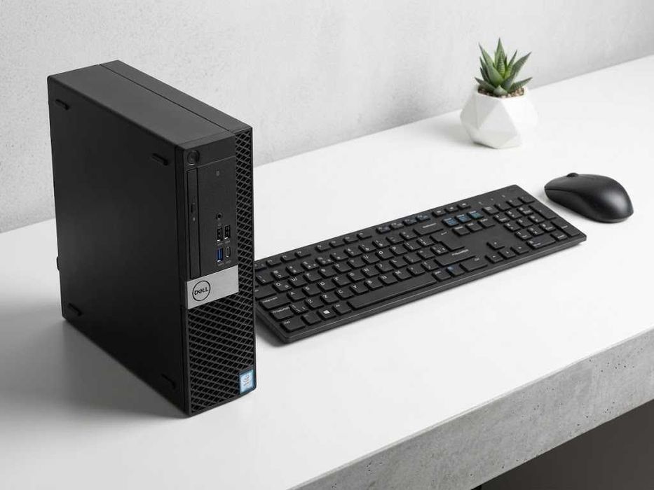 DELL Optiplex 7050 + Nowa Bezprzewodowa Klawiatura/Mysz DELL (OPIS)