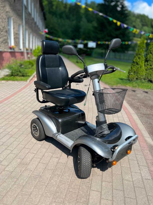Skuter elektryczny inwalidzki 4-kołowy – stan jak nowy – nowe akumulatory