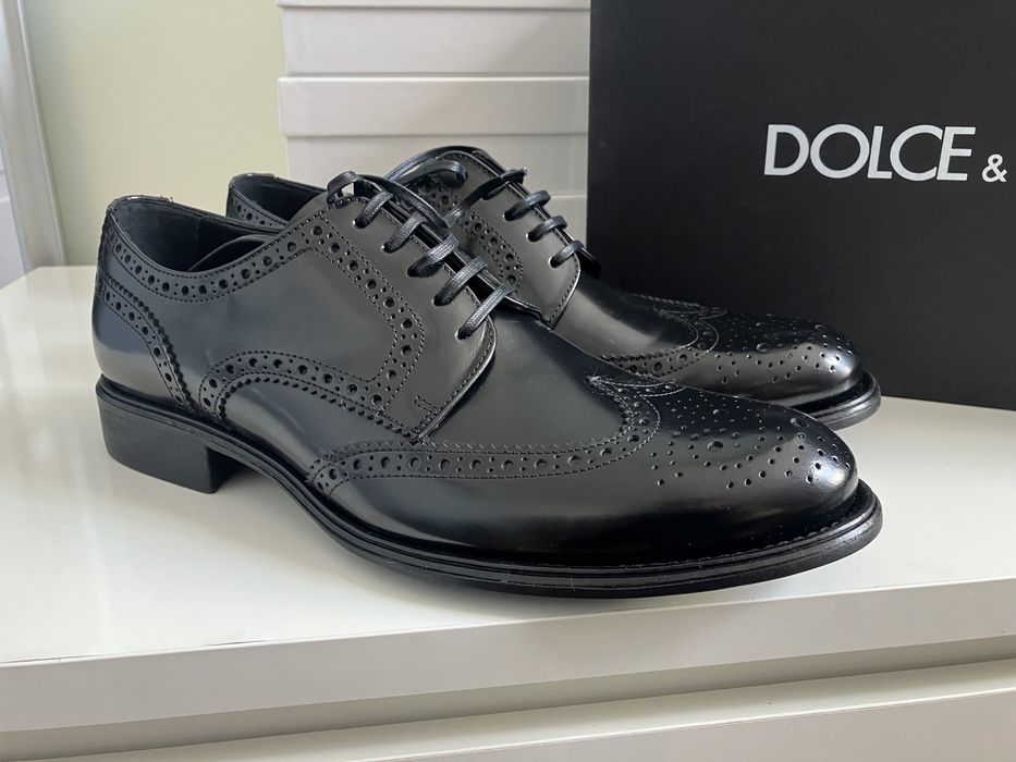 Dolce&Gabbana markowe męskie buty lakierowane Nowe 44.5