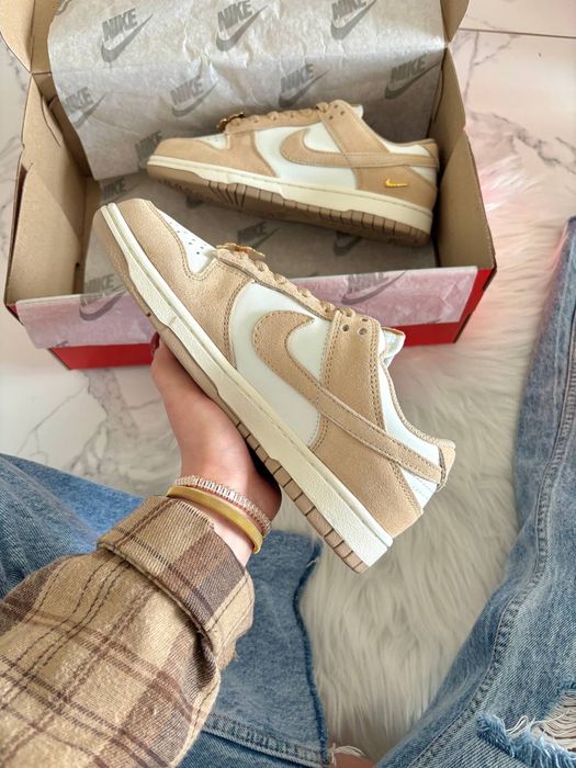 Кросівки Nike SB Dunk Low Sail Beige/White premium