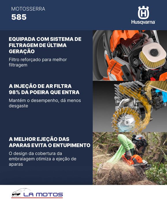 Motosserra 585 - Husqvarna