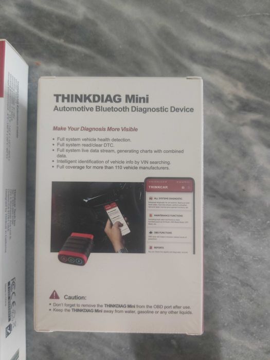 ThinkCar ThinkDiag Mini diagnostico auto smartphone bluetooth obd2