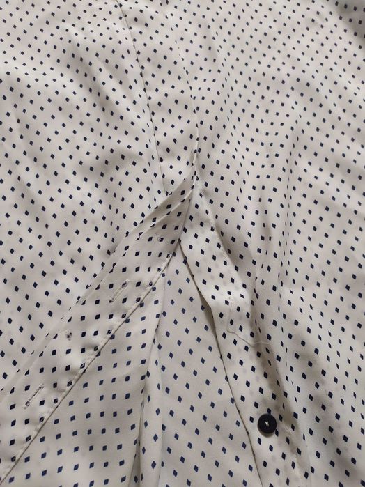 Koszula damska w kropki wzory Mango XS długi rękaw