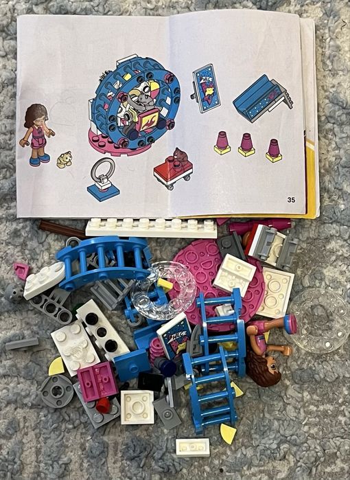 Lego friends 41383 - Plac zabaw dla chomików Olivii