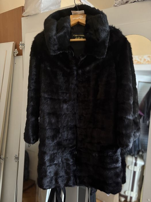 Шуба норка натуральна, трансформер