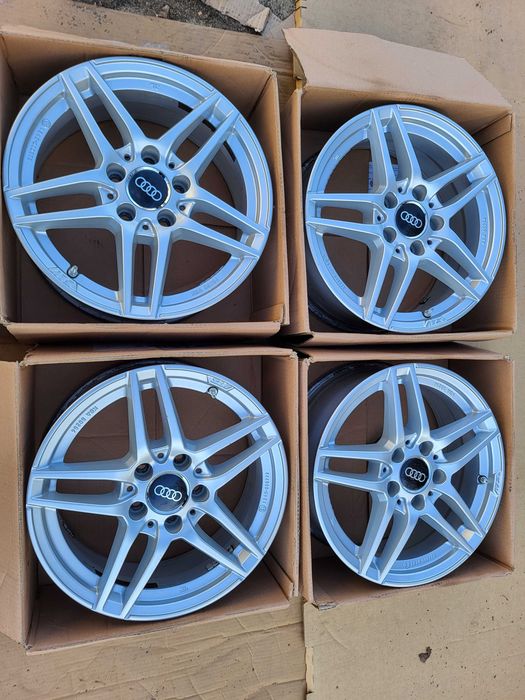 [711] Felgi aluminiowe 16 Cali 5x112 Audi a3 a4 + Czujniki