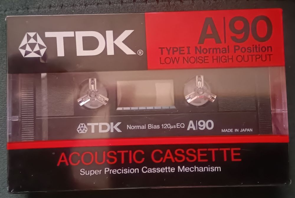 TDK A90 kaseta nowa zafoliowana