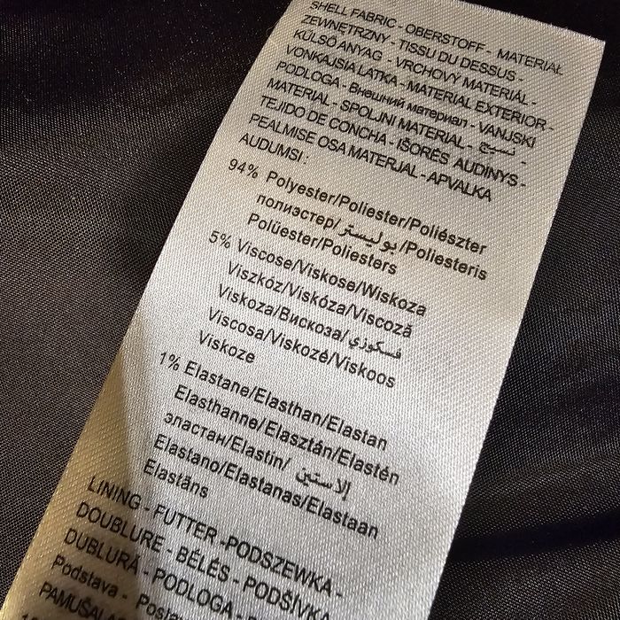 Czarne ponczo z paskiem