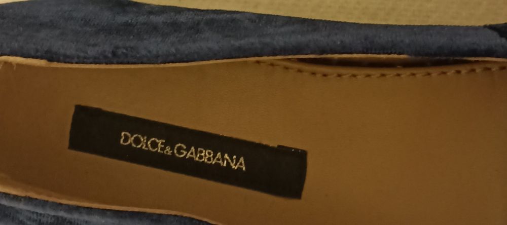 Espadryle Dolce & Gabana