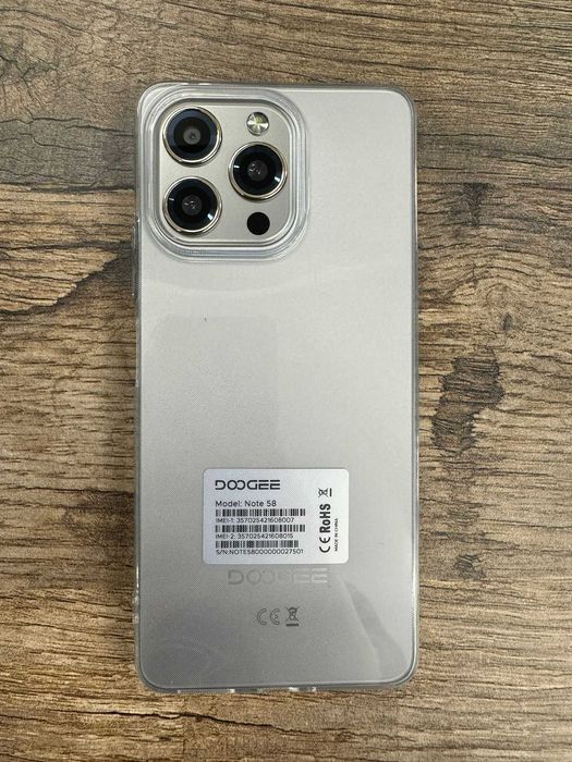 Smartfon Telefon DOOGEE Note 58 8/128GB stan bdb gwarancja