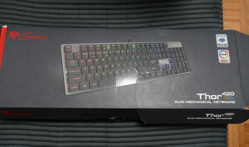 Klawiatura mechaniczna Genesis Thor 420
