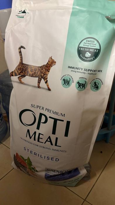 Сухий корм Optimeal лососем 10кг