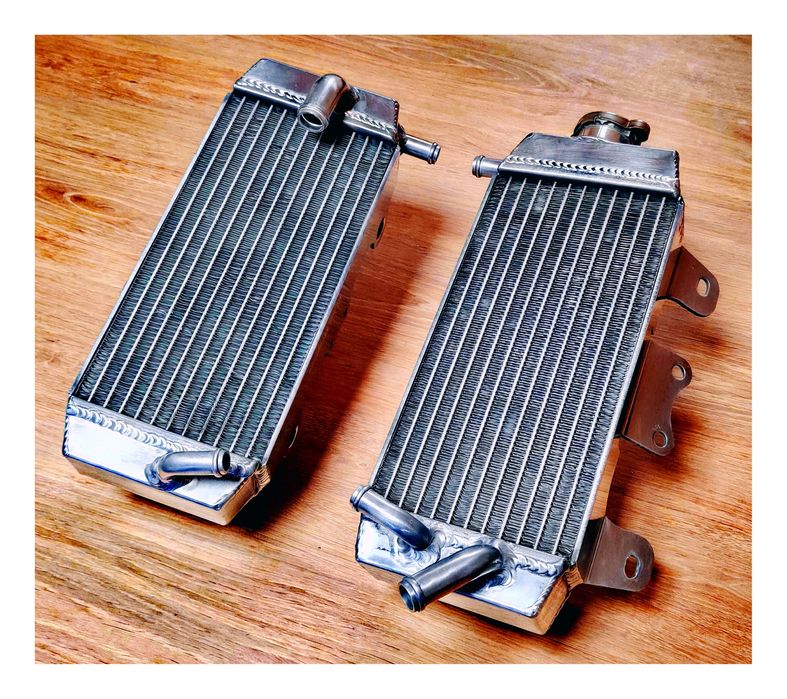 Radiadores Alumínio Yamaha YZF250 e YZ250F de 2007 até 2009