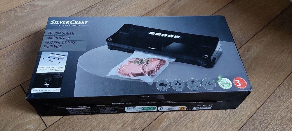 Новий вакууматор Silver Crest + 3 рулони плівки