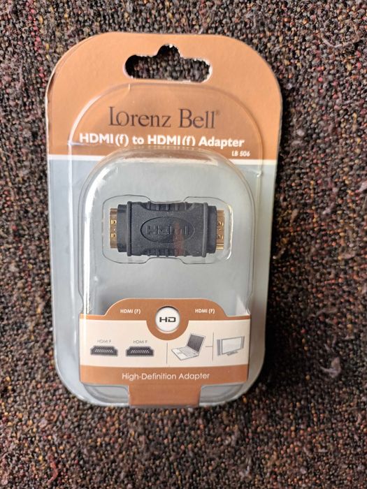 Adaptador HDMI Macho para HDMI Fêmia