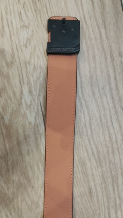 Pasek Louis Vuitton brązowy