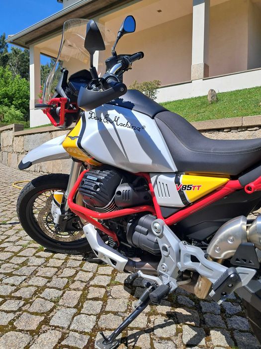 Moto Guzzi V85TT como nova ,BAIXA DE PREÇO