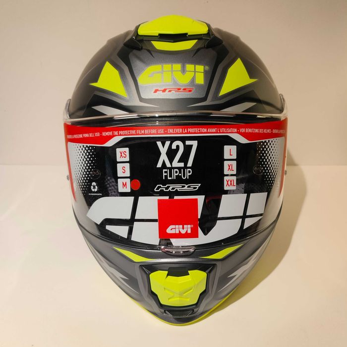Capacete modular GIVI X.27 c/Pinlock mota scooter novo