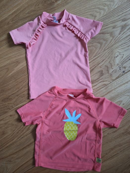 Koszulki kąpielowe 68 74 lassig sanetta dziewczynka UPF wakacje