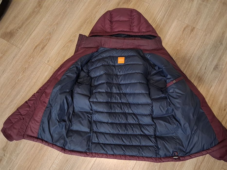 Kurtka męska puchowa Hugo Boss orange r. 50 (L)