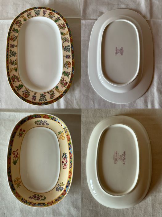 Вінтаж: тарілки  колекція Bengal від Villeroy & Boch
