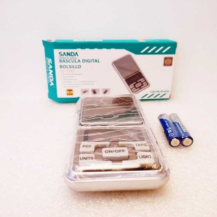 Balança de Precisão Digital de Bolso Sanda Sd-4202 0.01-200gr. Novas