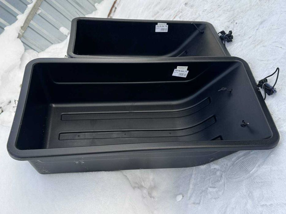 Санчата Viking Fishing Sled 100x52x25-80x45x25/Сани/Сані/Санки - Чорні