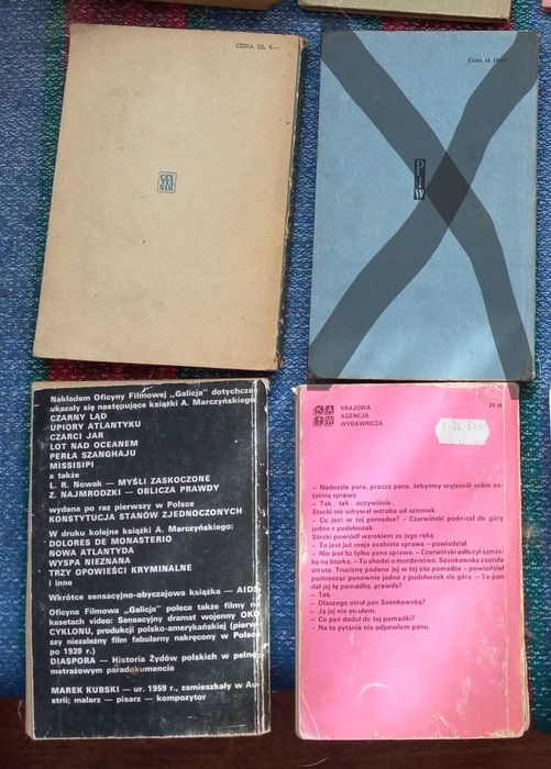 "Na białym kamieniu"; "Statek widmo" i "Tajemnica Elizabeth Arden"