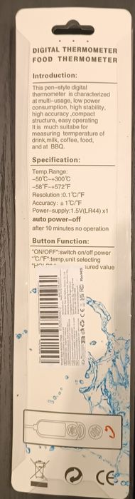 Termômetro  culinário